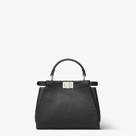 Fendi Small iconic Peekaboo bag made with 1048 hand-sewn | Thumbnail 3