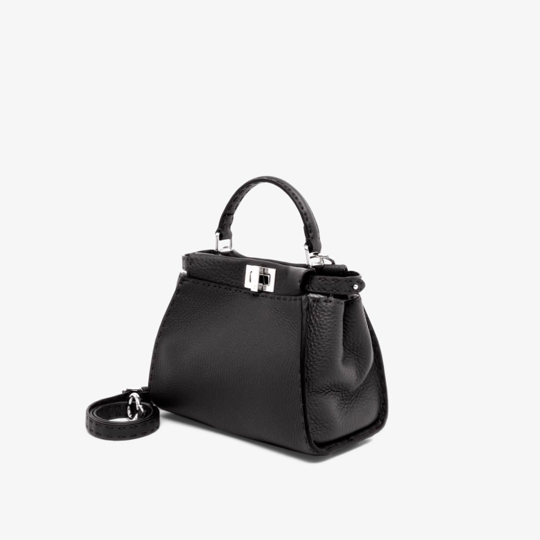 ピーカブー ミニ カーフレザー ブラック | Fendi ピーカブー ミニ カーフレザー ブラック | Fendi