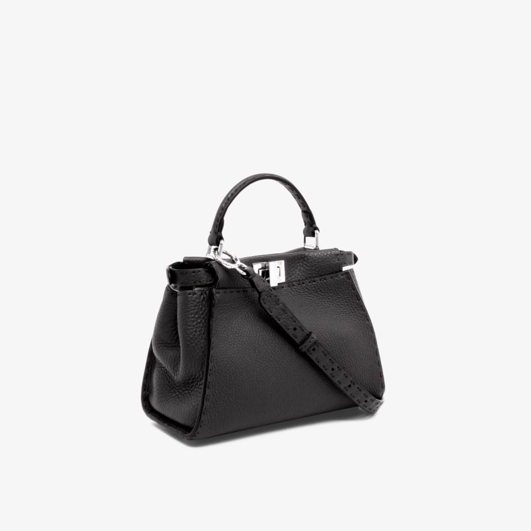 ピーカブー ミニ カーフレザー ブラック | Fendi ピーカブー ミニ カーフレザー ブラック | Fendi
