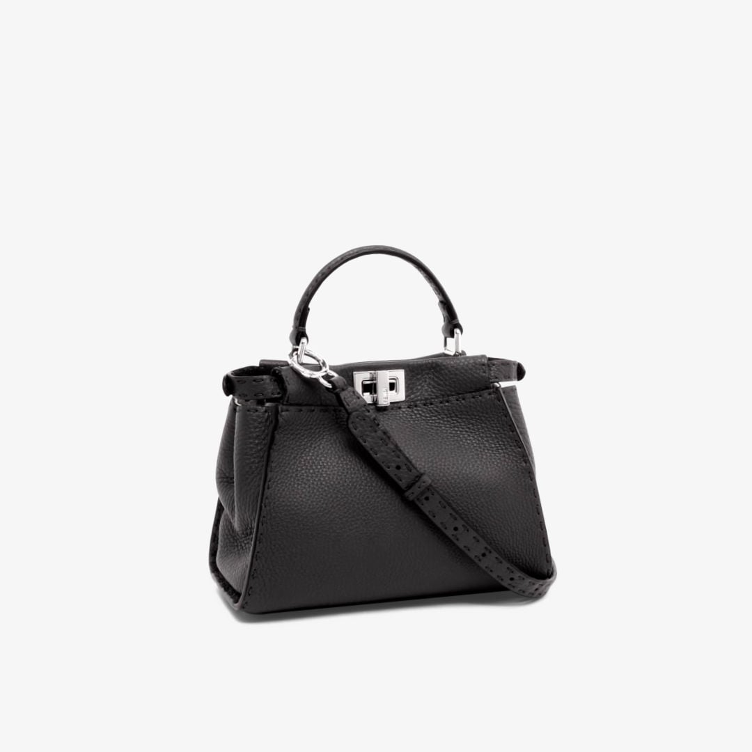 ピーカブー ミニ カーフレザー ブラック | Fendi ピーカブー ミニ カーフレザー ブラック | Fendi