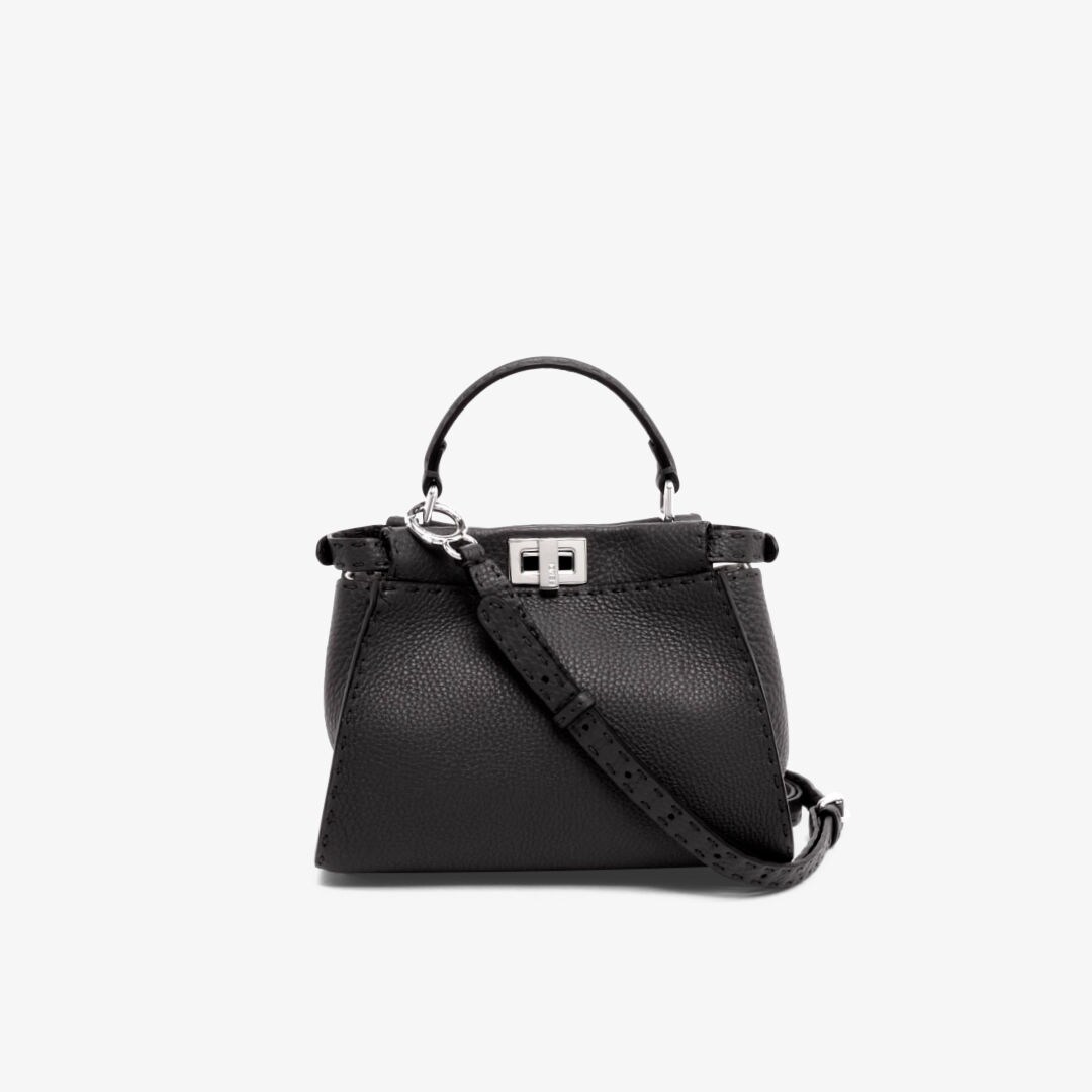 ピーカブー ミニ カーフレザー ブラック | Fendi ピーカブー ミニ カーフレザー ブラック | Fendi