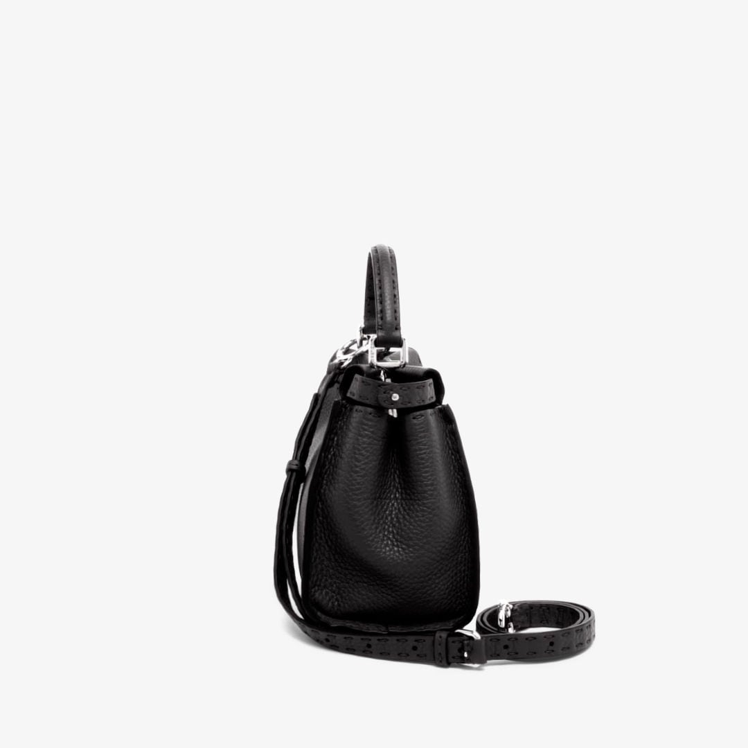 ピーカブー スモール - ブラック セレリア バッグ | Fendi ピーカブー スモール - ブラック セレリア バッグ | Fendi