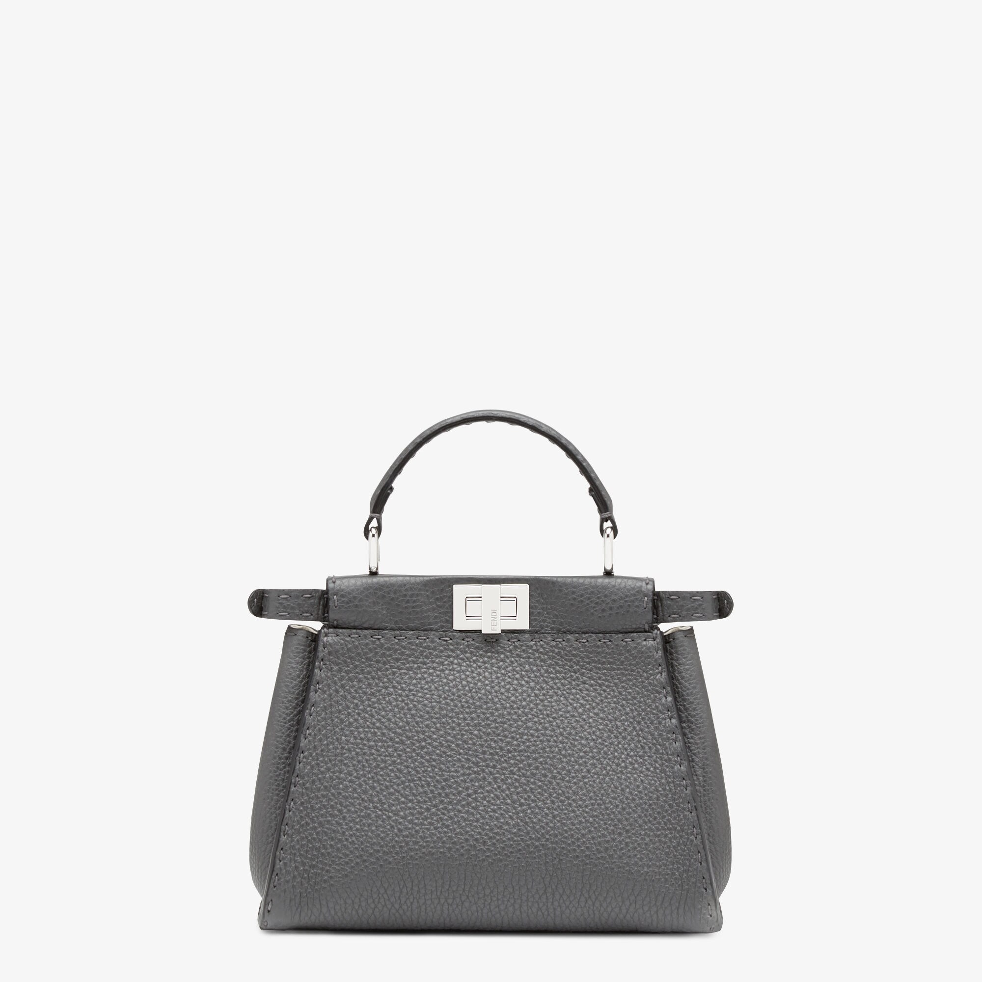 Peekaboo Mini Leather Grey | Fendi