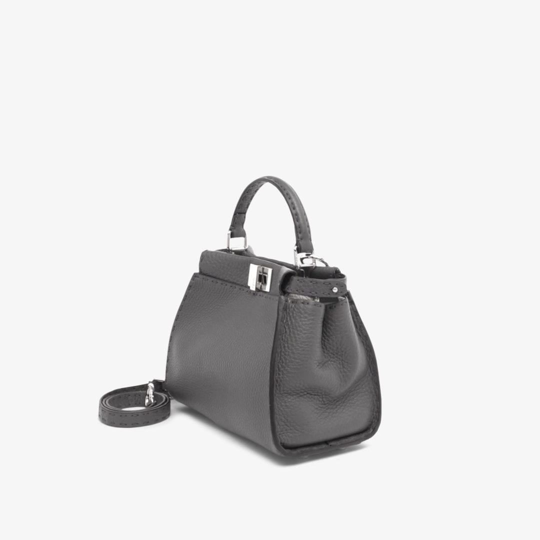 Fendi peekaboo hotsell mini grey