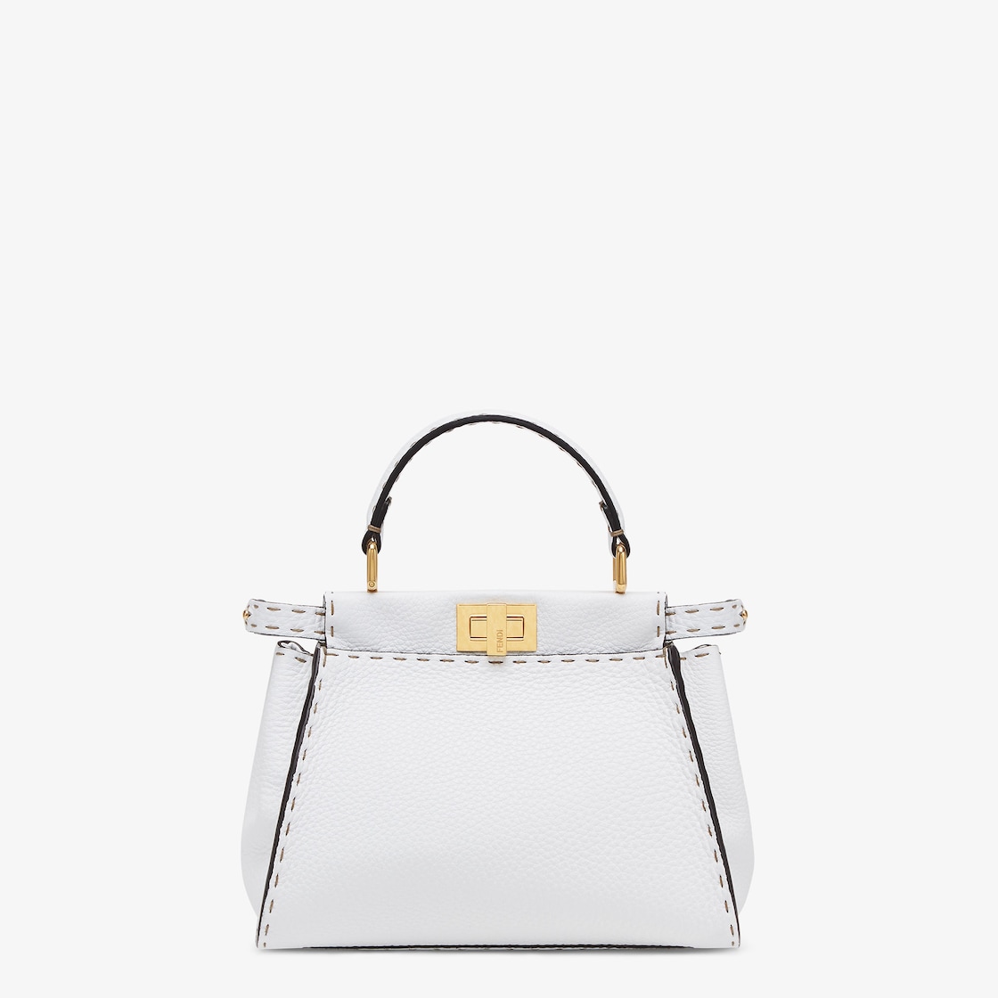ピーカブー ミニ レザー ホワイト | Fendi ピーカブー ミニ レザー ホワイト | Fendi