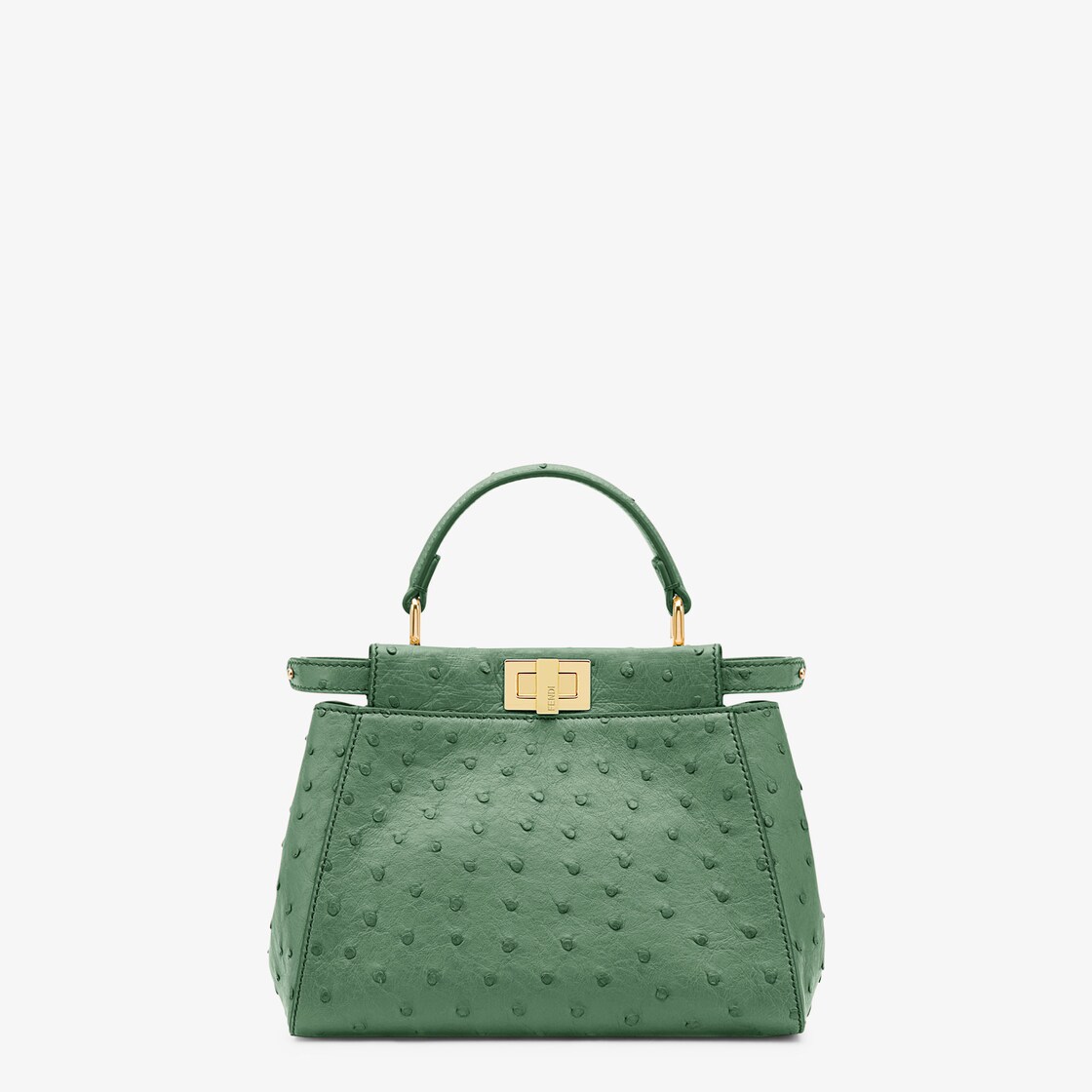 Fendi peekaboo shop mini green