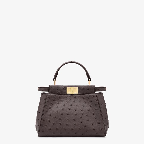 Fendi Peekaboo Mini In Brown