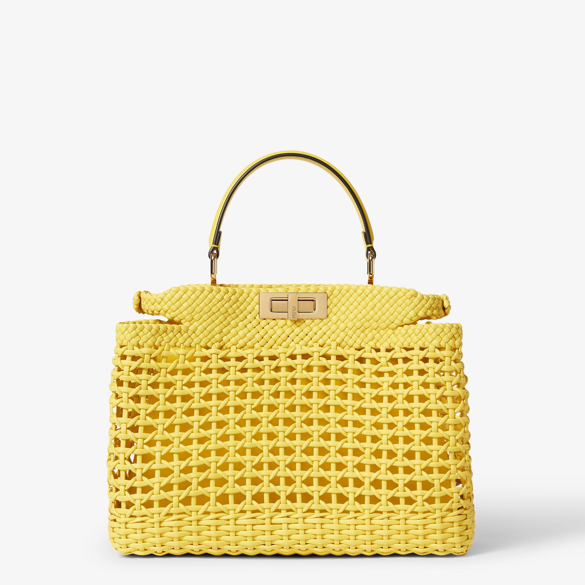 Peekaboo Medium - Yellow | FENDI US