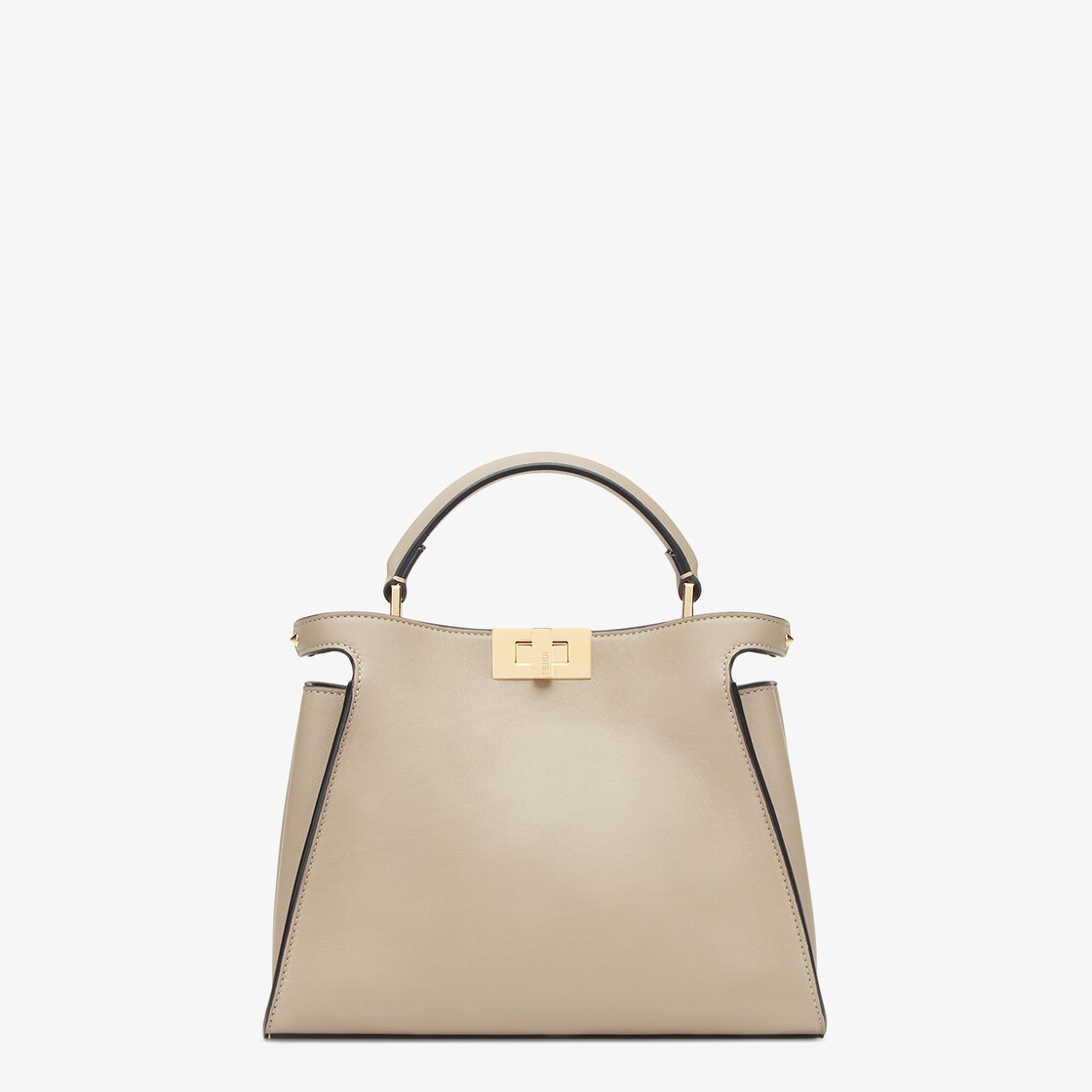 FENDI Peekaboo Essentially Leather Handbag