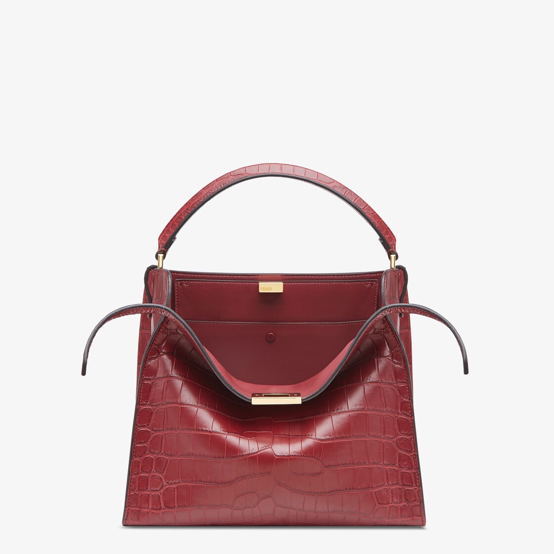 Fendi peekaboo burgundy online