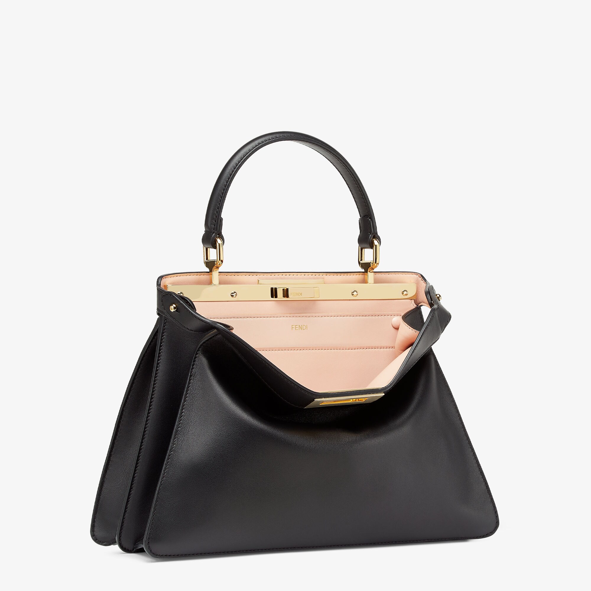 FENDIピーカブー⭐︎ミディアム ピーカブー ISeeU ミディアム レザー ローズブラック | Fendi