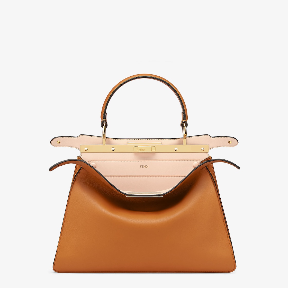 ピーカブー ISeeU ミディアム レザー ブラウン | Fendi ピーカブー ISeeU ミディアム レザー ブラウン | Fendi