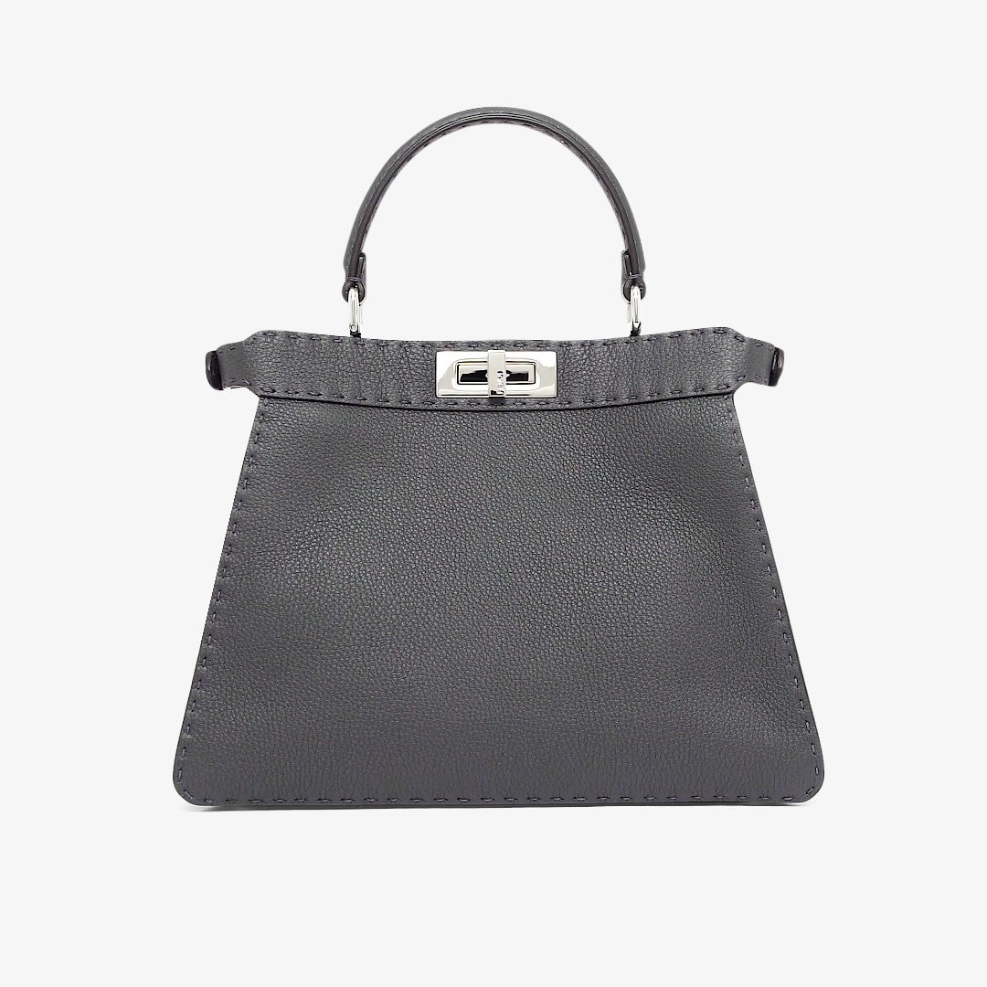 ピーカブー ISeeU ミディアム レザー グレー | Fendi ピーカブー ISeeU ミディアム レザー グレー | Fendi