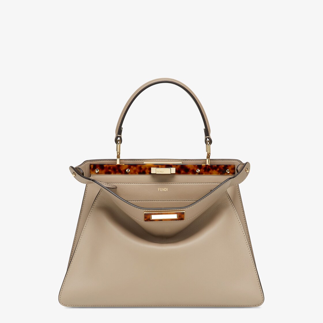 Fendi 2025 peekaboo taupe