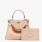 ピーカブー ISeeU ミディアム レザー ピンク | Fendi ピーカブー ISeeU ミディアム レザー ピンク | Fendi