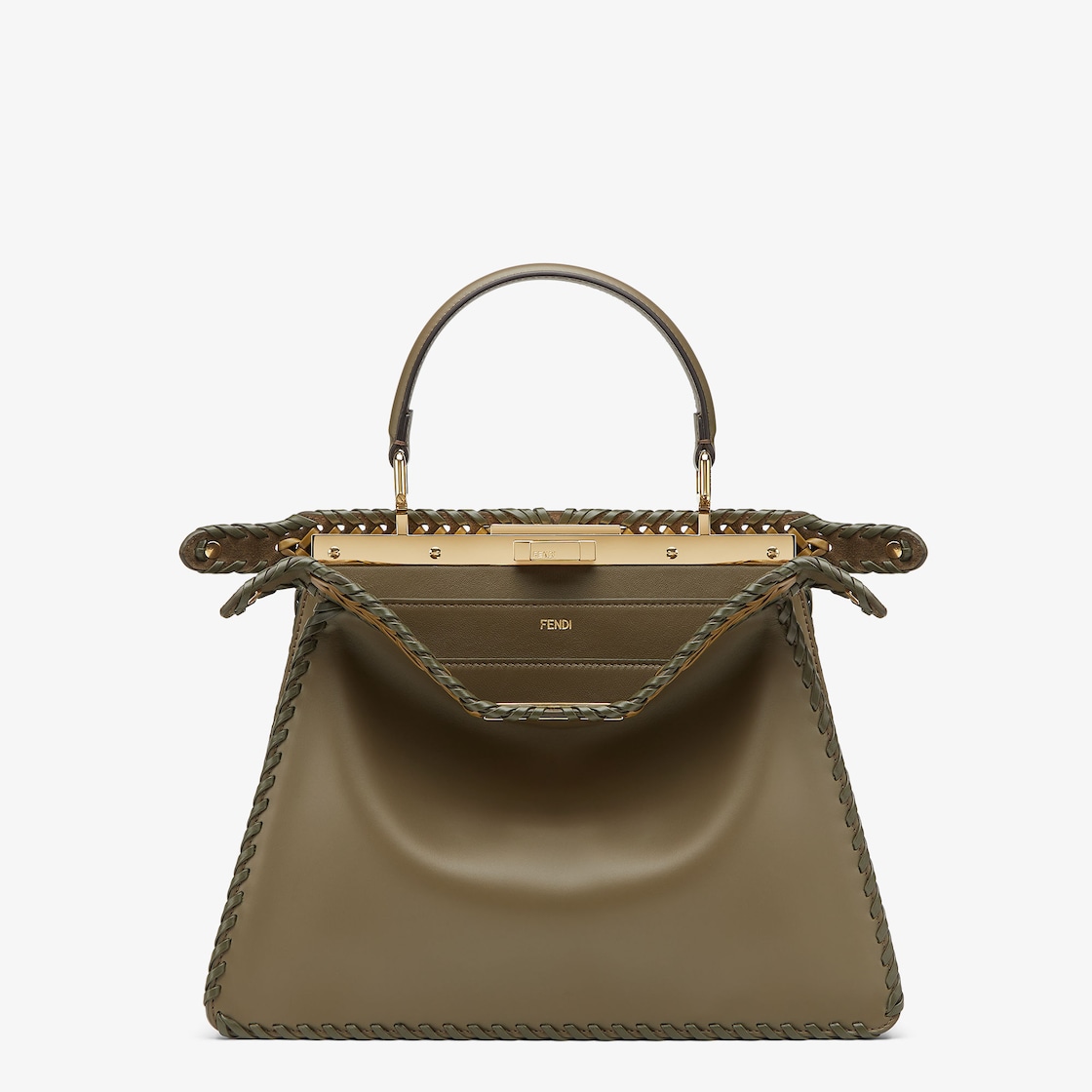 ピーカブー ISeeU ミディアム レザー グリーン | Fendi ピーカブー ISeeU ミディアム レザー グリーン | Fendi