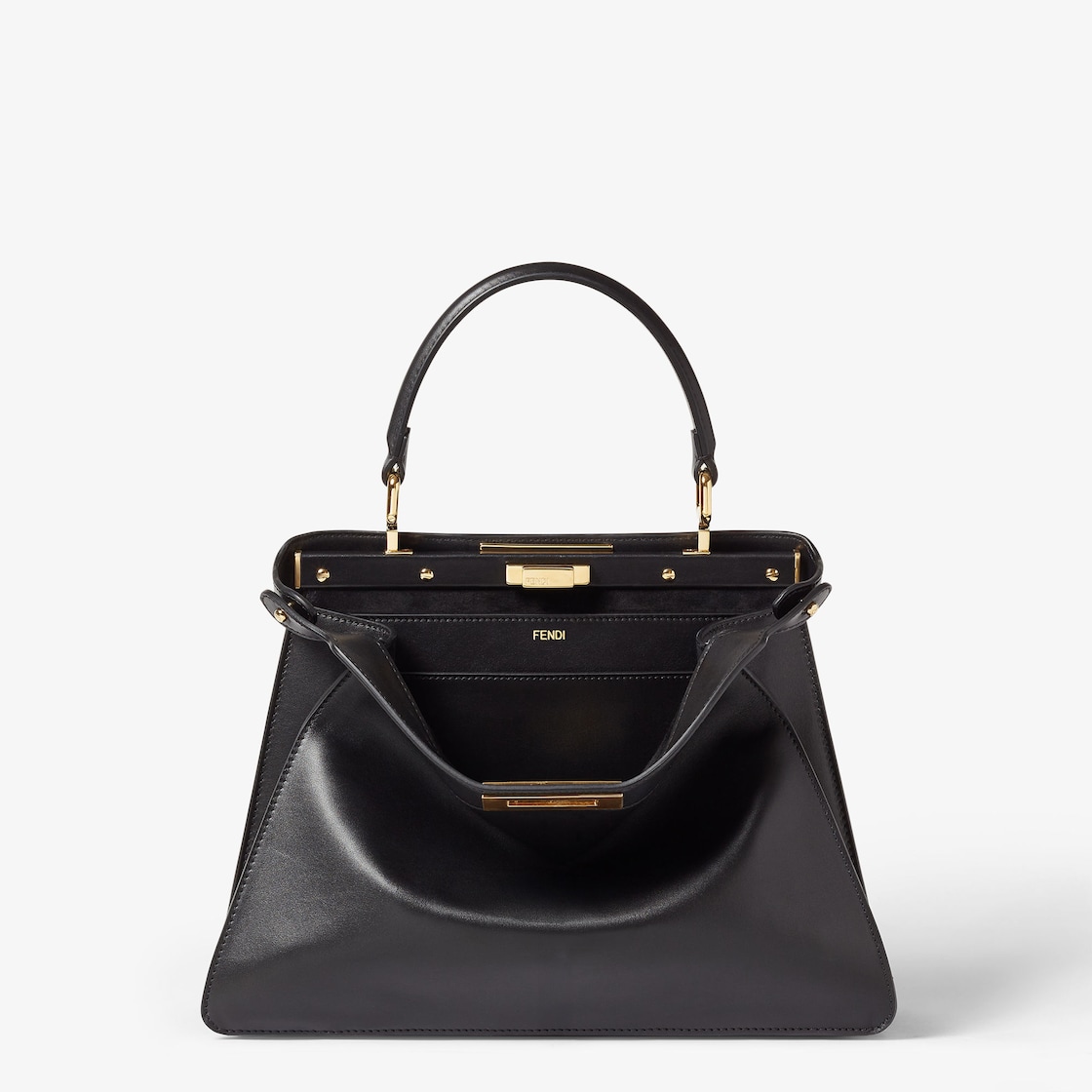 Peekaboo ISeeU Medium Leather Black - Image 2/7