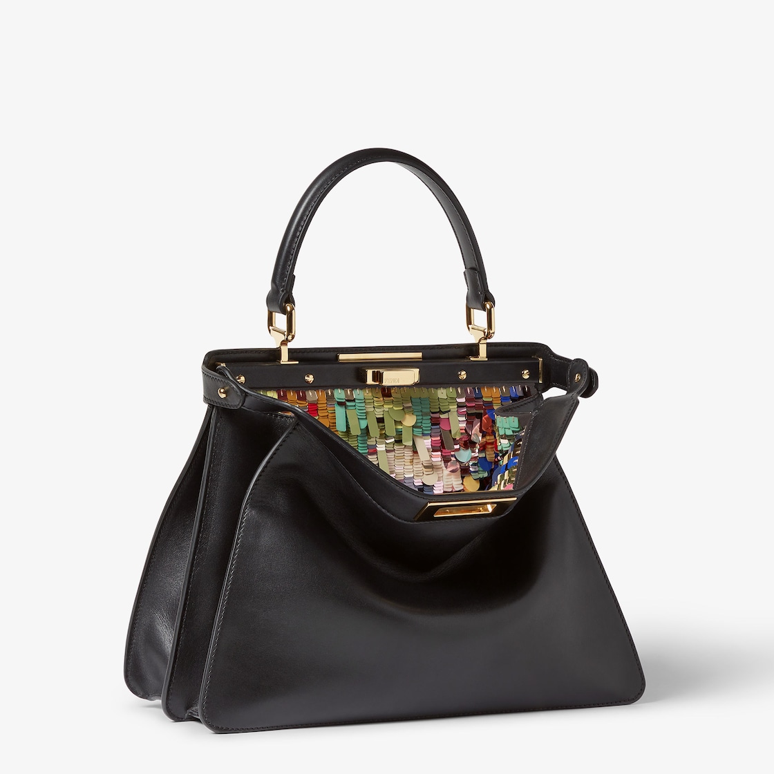 Peekaboo ISeeU Medium Leather Black - Image 3/7