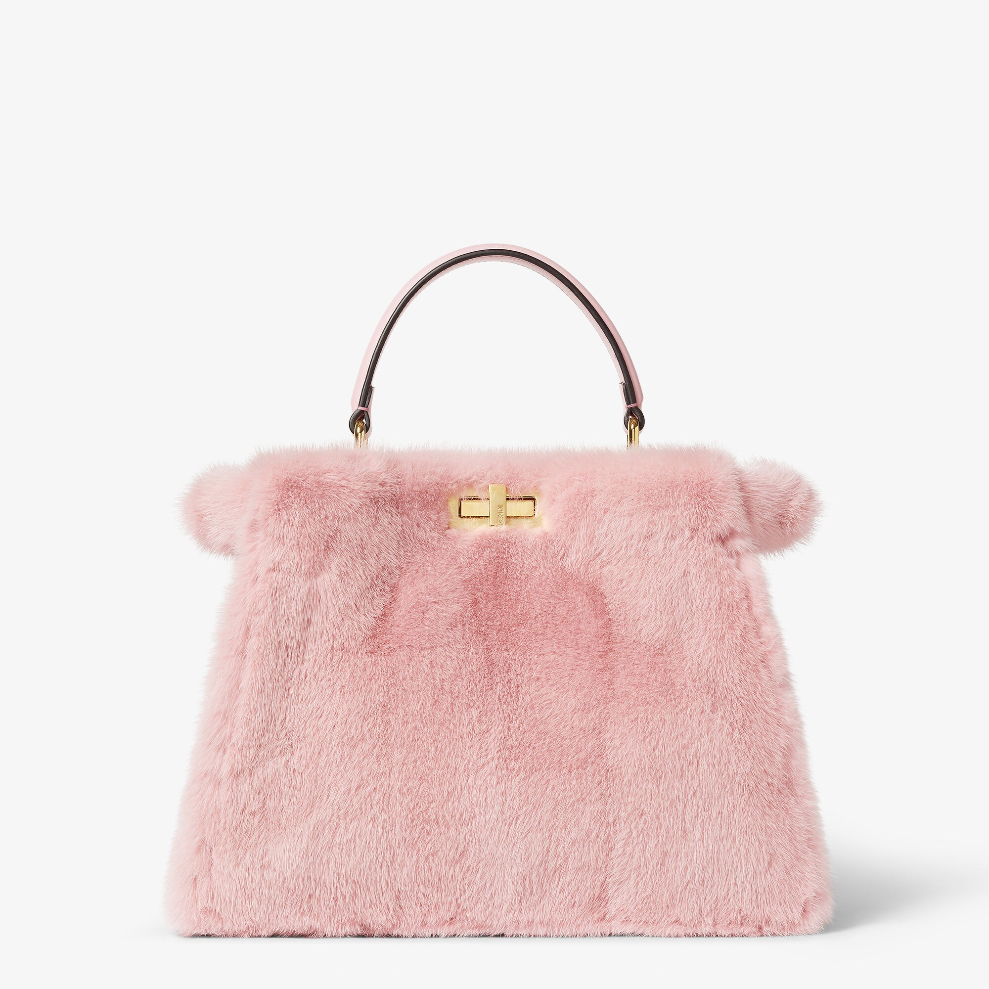 ピーカブー ISeeU ミディアム ファー ピンク | Fendi