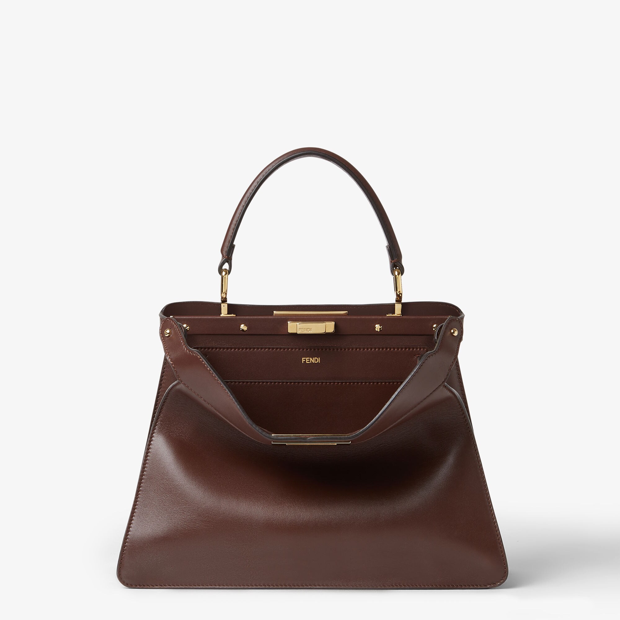 ピーカブー ISeeU ミディアム レザー ブラウン | Fendi