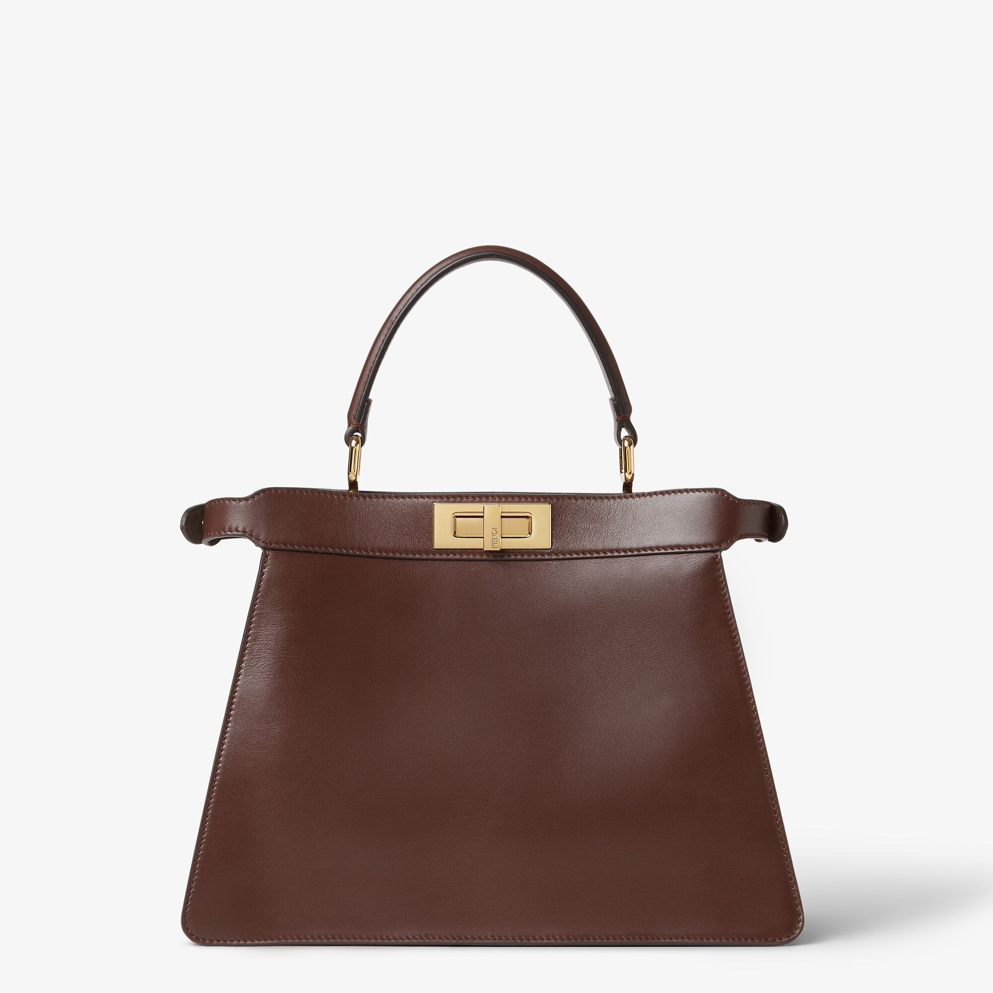 ピーカブー ISeeU ミディアム レザー ブラウン | Fendi