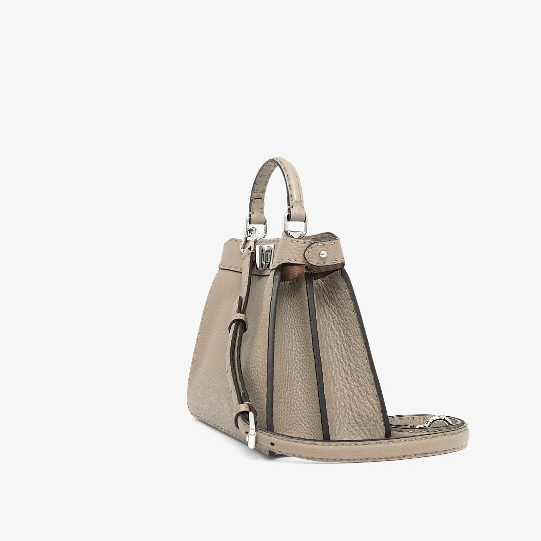 Fendi peekaboo dove grey sale