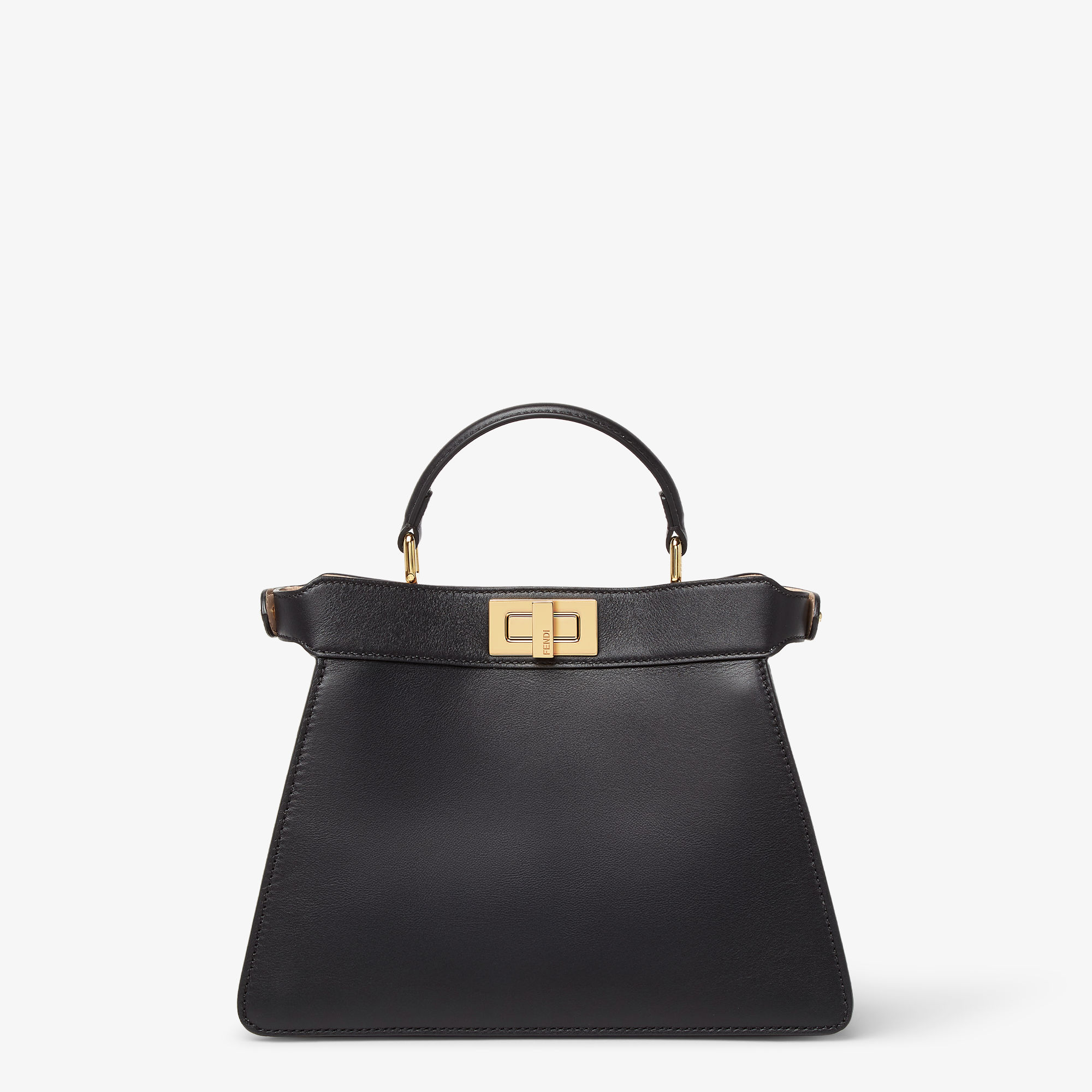 FENDI 　♡I♡ Peekaboo ISeeU Small Leather Black | Fendi
