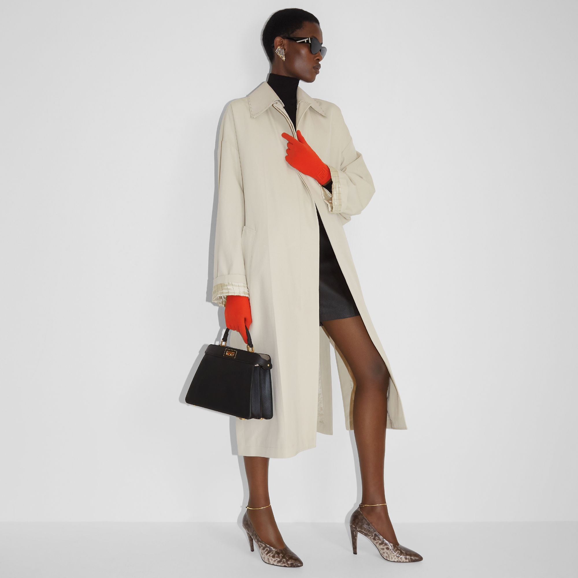 ピーカブー ISeeU スモール レザー ブラック | Fendi ピーカブー ISeeU スモール レザー ブラック | Fendi