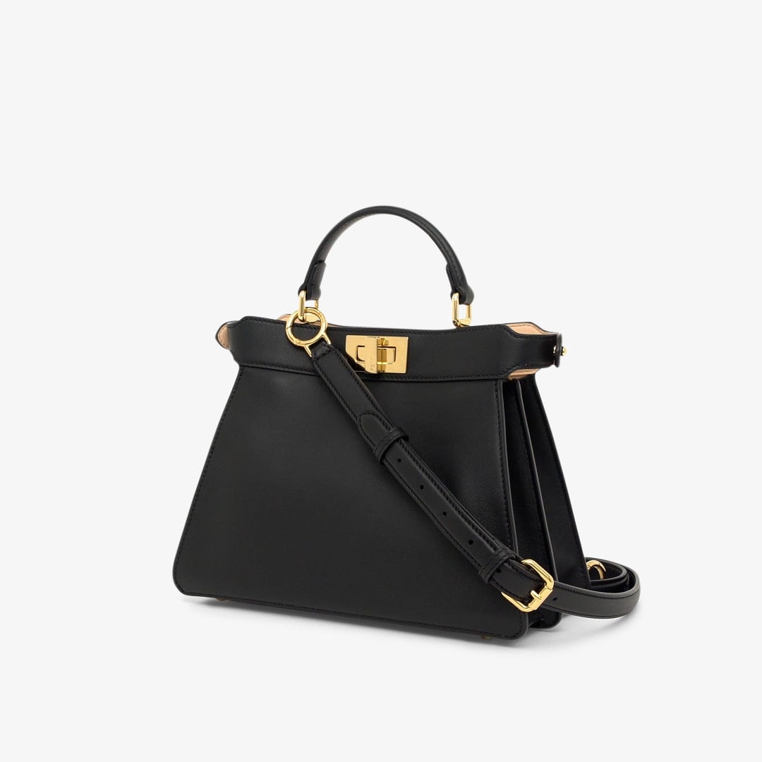 Peekaboo ISeeU Small Leather Black | Fendi Peekaboo ISeeU Small Leather Black | Fendi