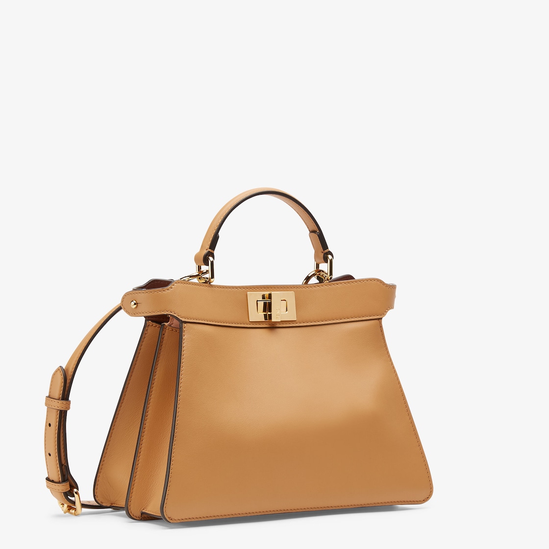 Peekaboo ISeeU Small Leather Beige Calf leather - Lamb leather (nappa) lining - Image 2/5