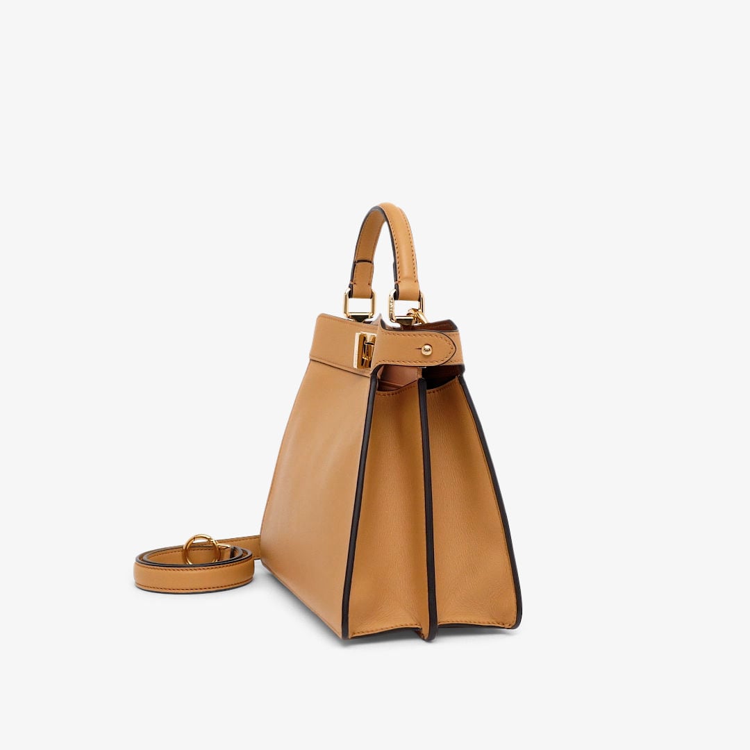 Peekaboo ISeeU Small Leather Beige | Fendi Peekaboo ISeeU Small Leather Beige | Fendi