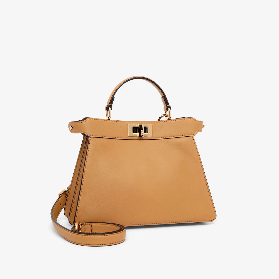 Fendi Peekaboo Iseeu Small Leather Tote Bag