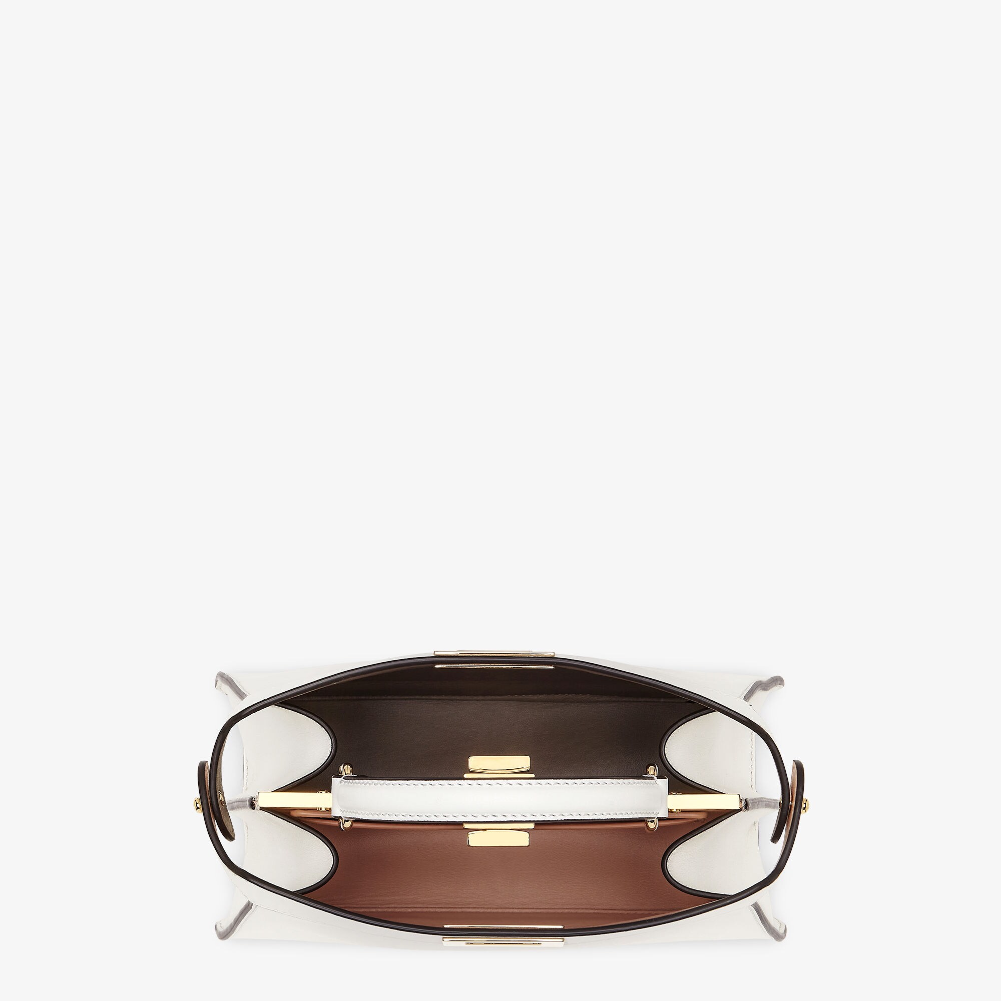 トートバッグ FENDI 'Peekaboo ISeeU Small' handbag (8BN327AT14 F0EMR) Peekaboo ISeeU Small Leather Beige | Fendi