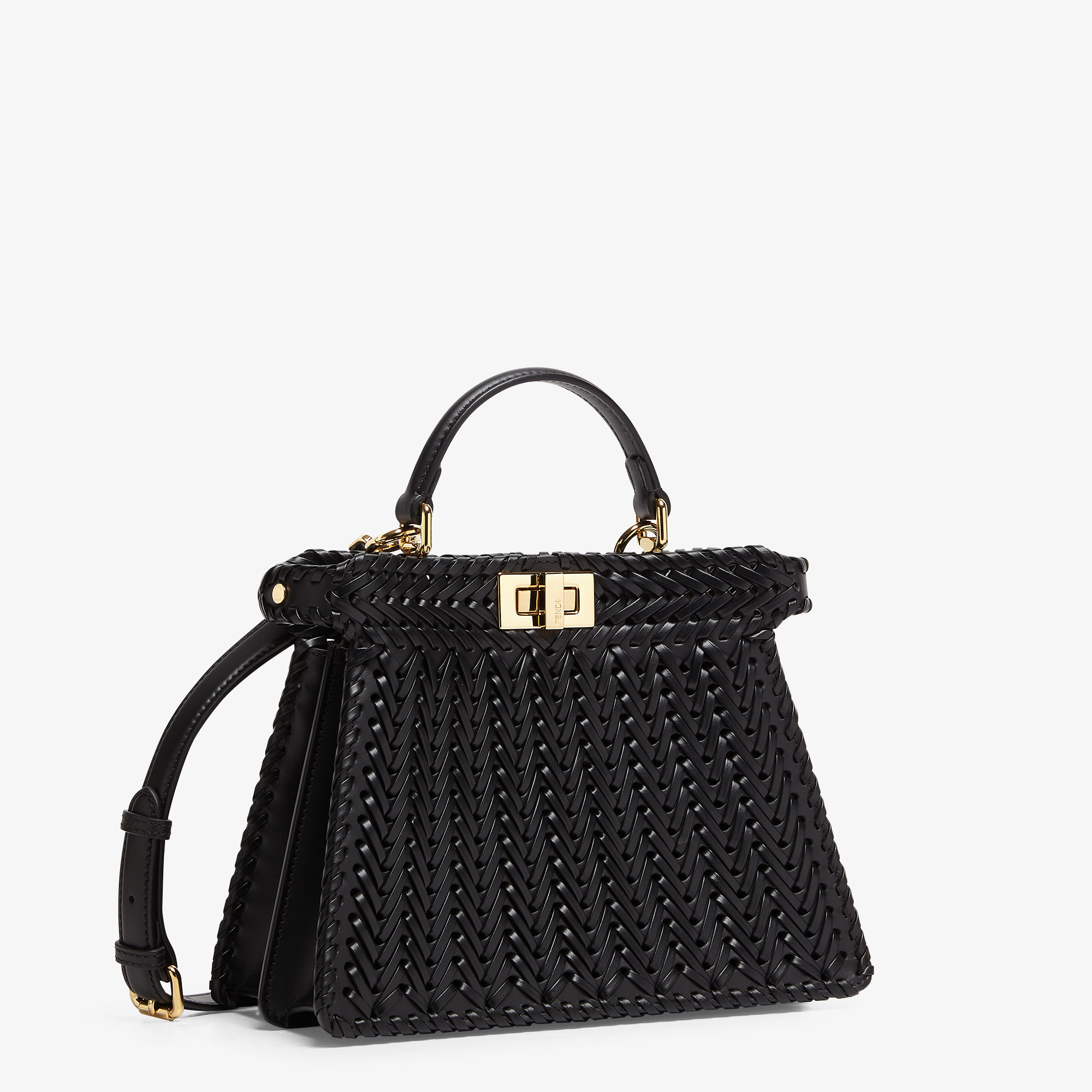 ピーカブー ISeeU スモール レザー ブラック | Fendi ピーカブー ISeeU スモール レザー ブラック | Fendi