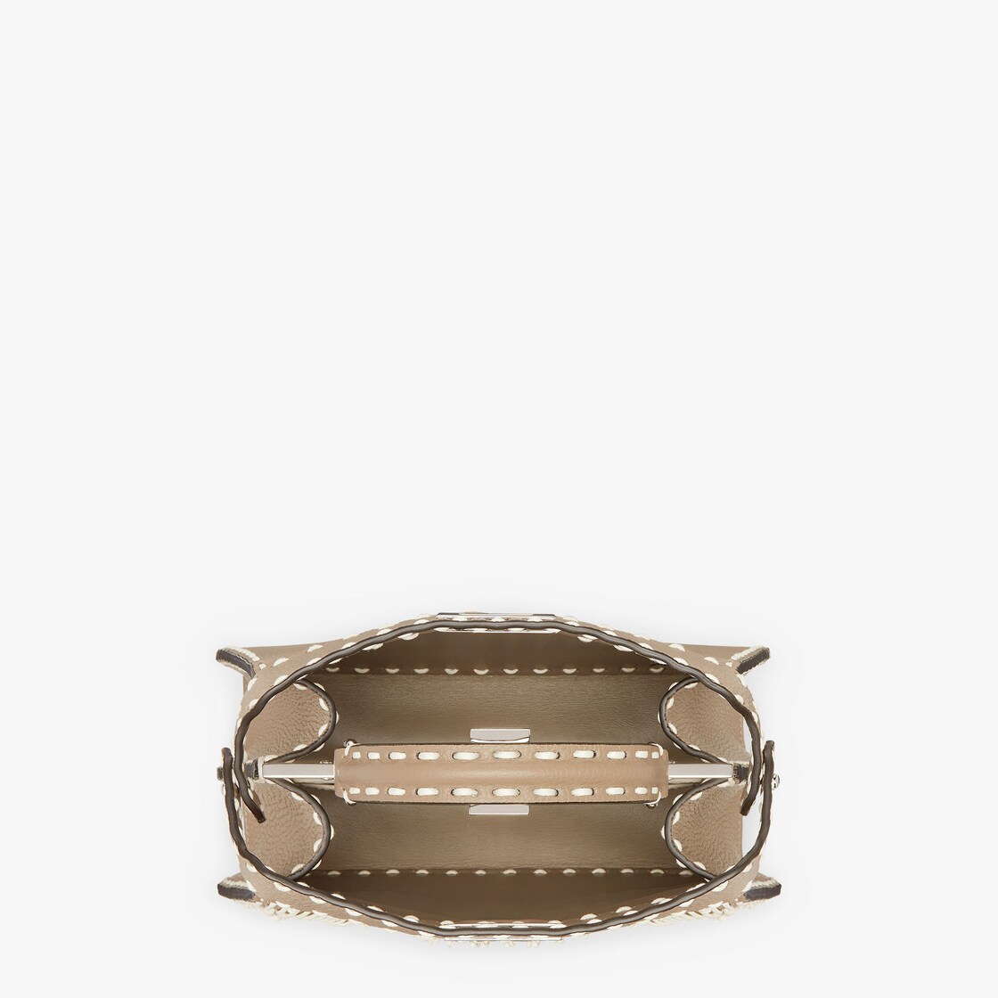 Peekaboo ISeeU Small Cuoio Romano leather Grey - Image 4/5