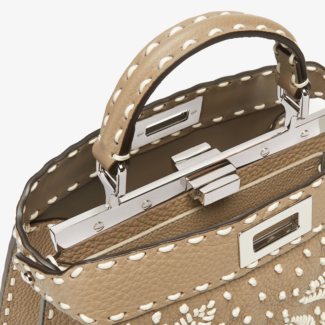 Peekaboo ISeeU Small Cuoio Romano leather Grey - Image 5/5