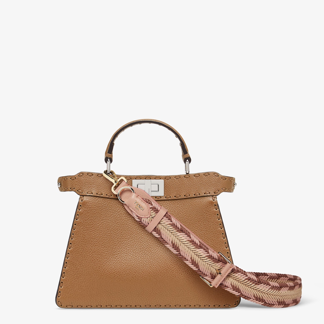 ピーカブー ISeeU スモール カーフレザー ブラウン | Fendi ピーカブー ISeeU スモール カーフレザー ブラウン | Fendi