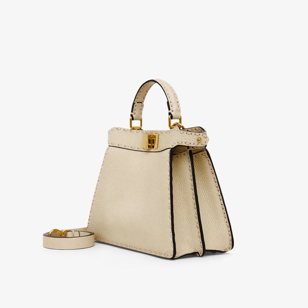 Peekaboo ISeeU Small Cuoio Romano leather Beige | Fendi Peekaboo ISeeU Small Cuoio Romano leather Beige | Fendi
