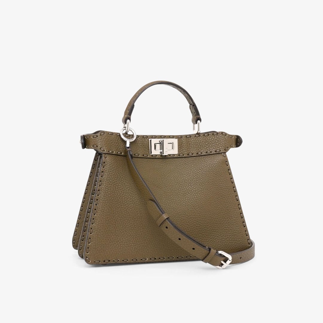 ピーカブー ISeeU スモール カーフレザー グリーン | Fendi ピーカブー ISeeU スモール カーフレザー グリーン | Fendi