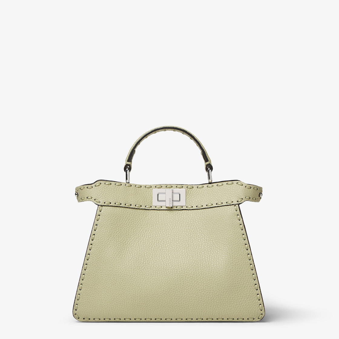 Peekaboo ISeeU Small Cuoio Romano leather Green - Image 1/5