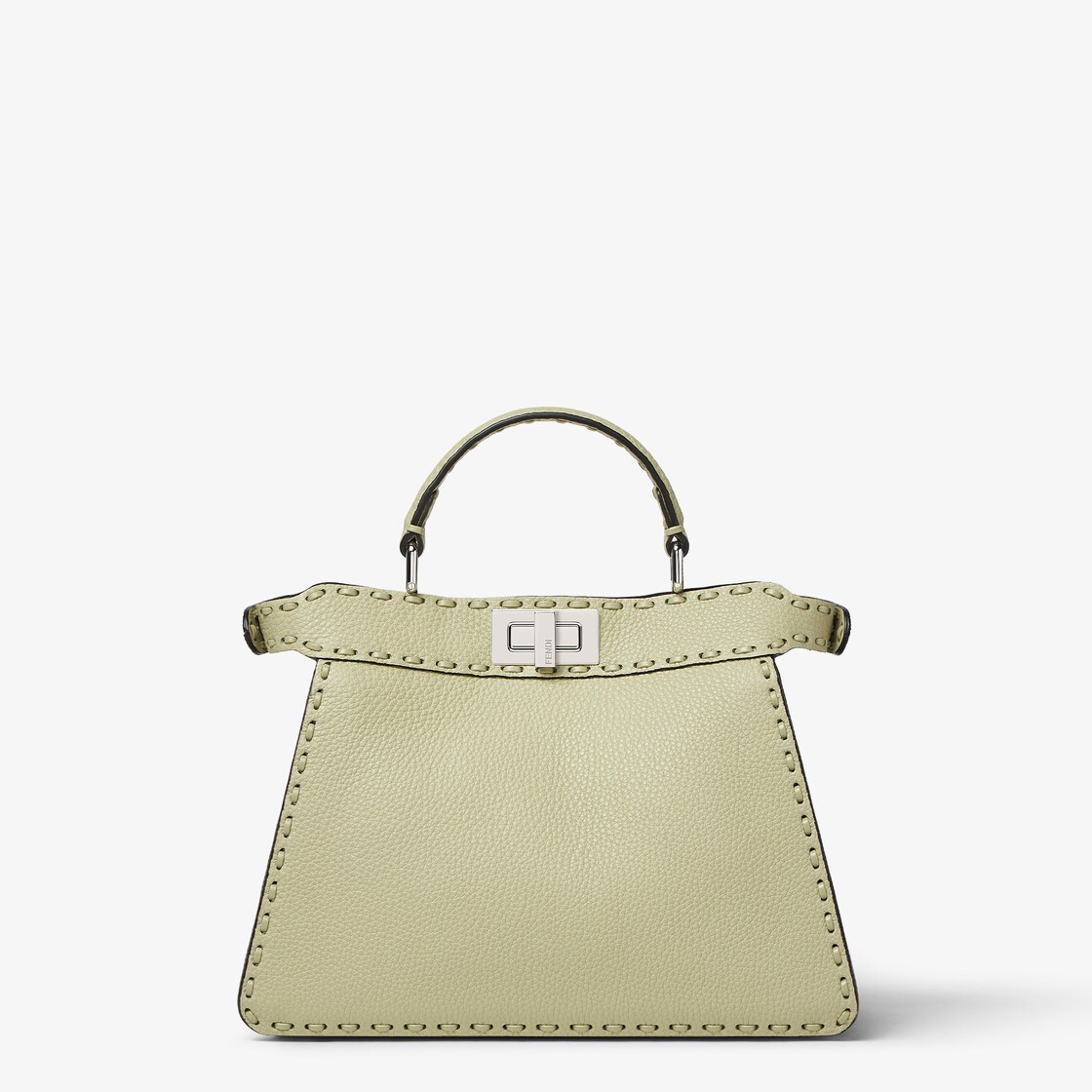 Peekaboo ISeeU Small Cuoio Romano leather Green - Image 3/5