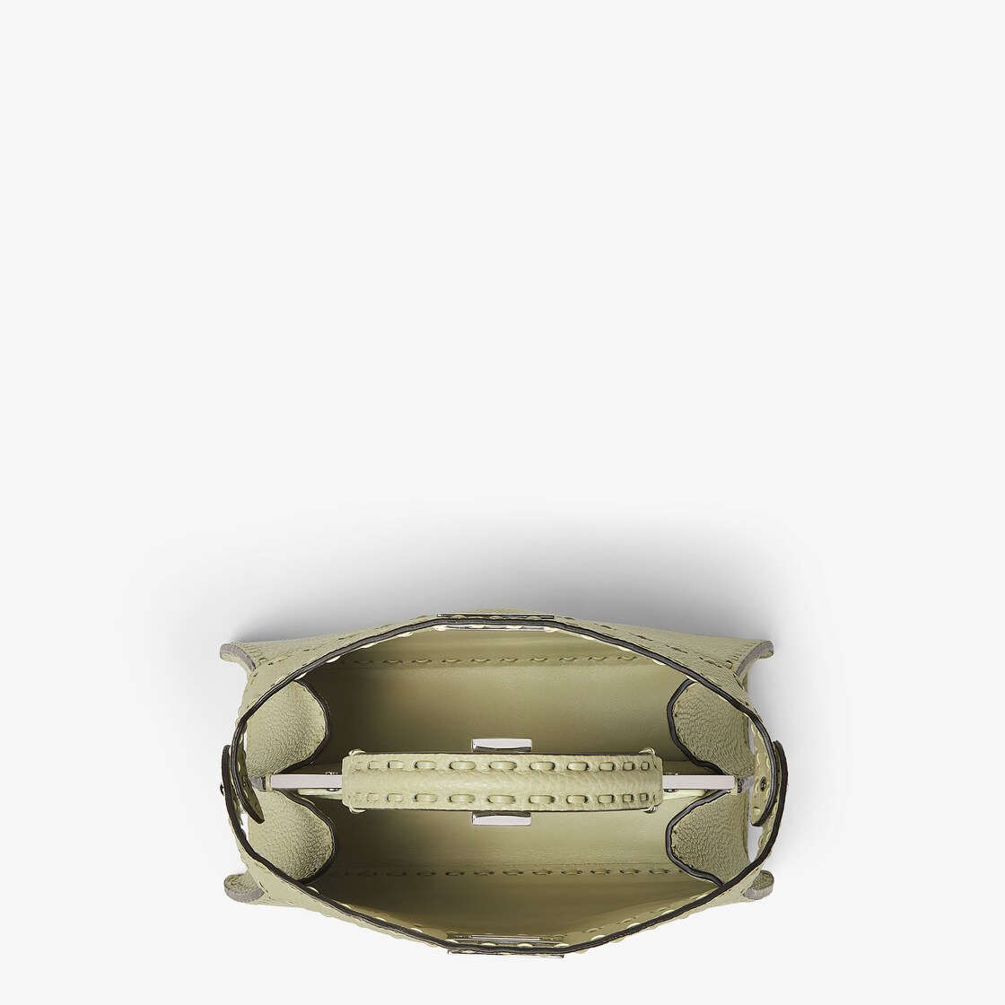 Peekaboo ISeeU Small Cuoio Romano leather Green - Image 4/5