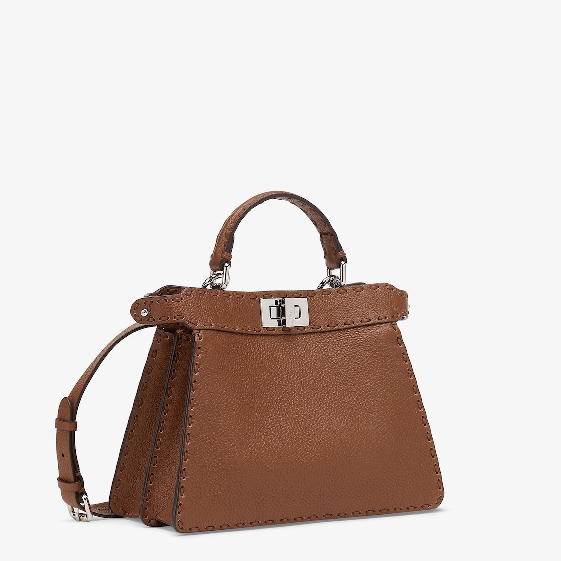 ピーカブー ISeeU スモール カーフレザー ブラウン | Fendi ピーカブー ISeeU スモール カーフレザー ブラウン | Fendi