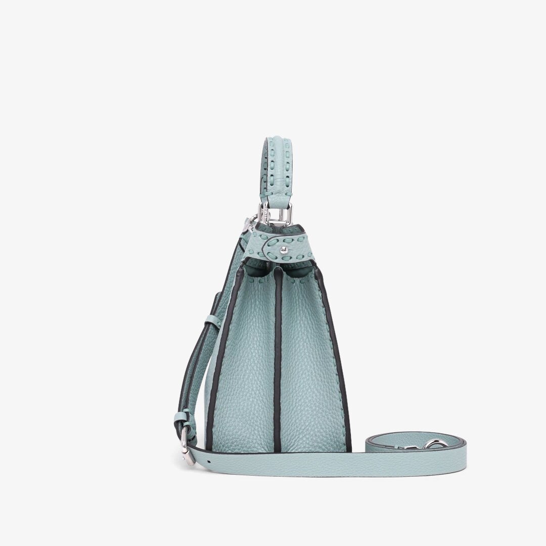 Peekaboo ISeeU Small Cuoio Romano leather Light blue | Fendi Peekaboo ISeeU Small Cuoio Romano leather Light blue | Fendi