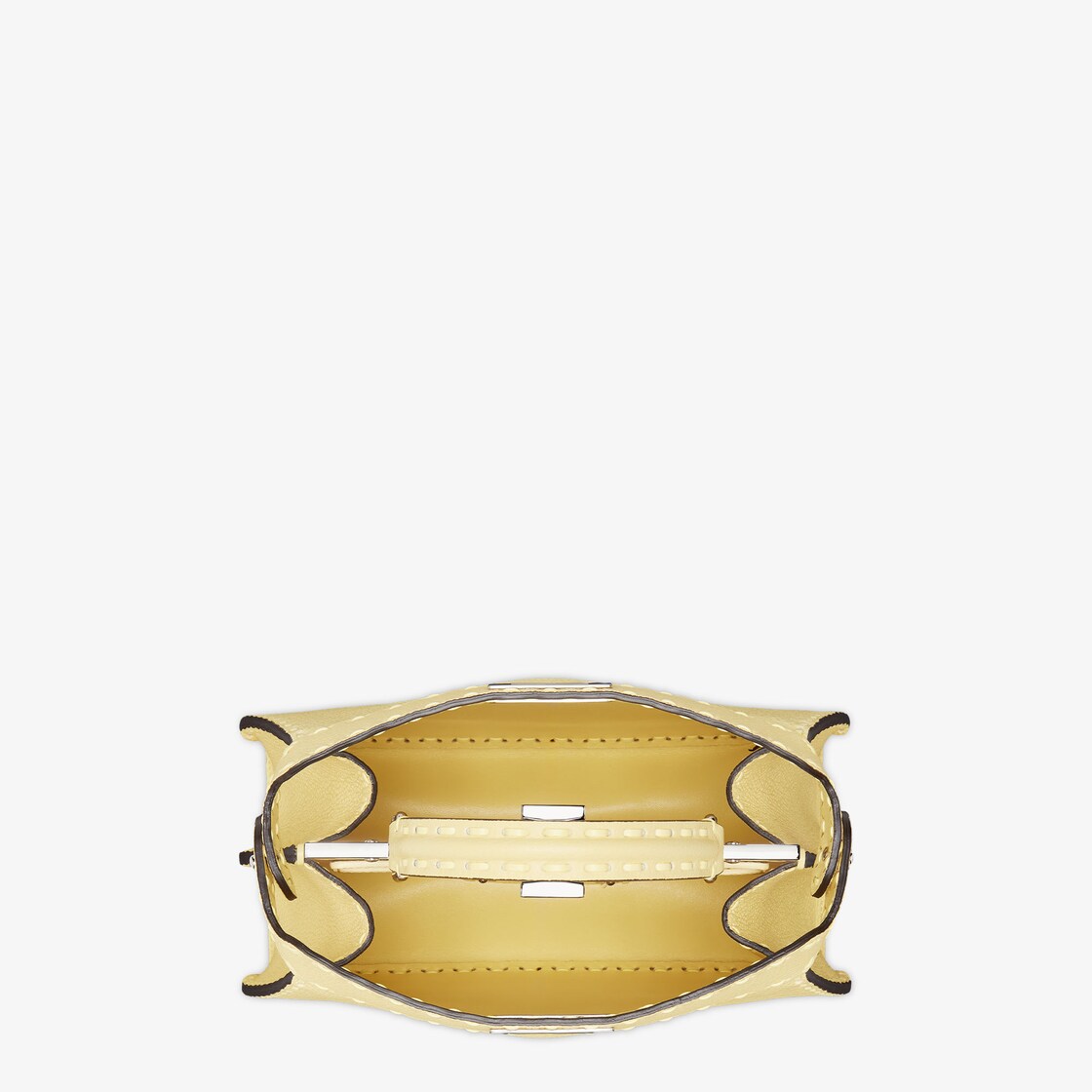 Peekaboo ISeeU Small Cuoio Romano leather Yellow - Image 4/5