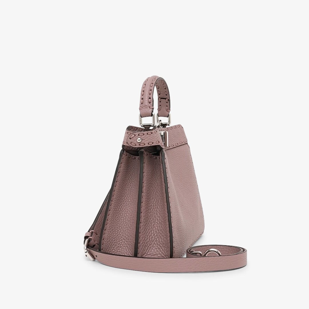 Peekaboo ISeeU Small Cuoio Romano leather Pink | Fendi Peekaboo ISeeU Small Cuoio Romano leather Pink | Fendi