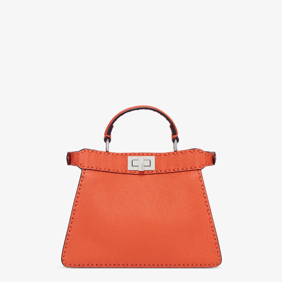 Peekaboo ISeeU Small Cuoio Romano leather Orange - Image 3/6