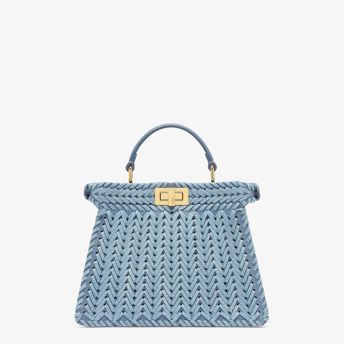 ピーカブー ISeeU スモール デニム ライトブルー | Fendi ピーカブー ISeeU スモール デニム ライトブルー | Fendi