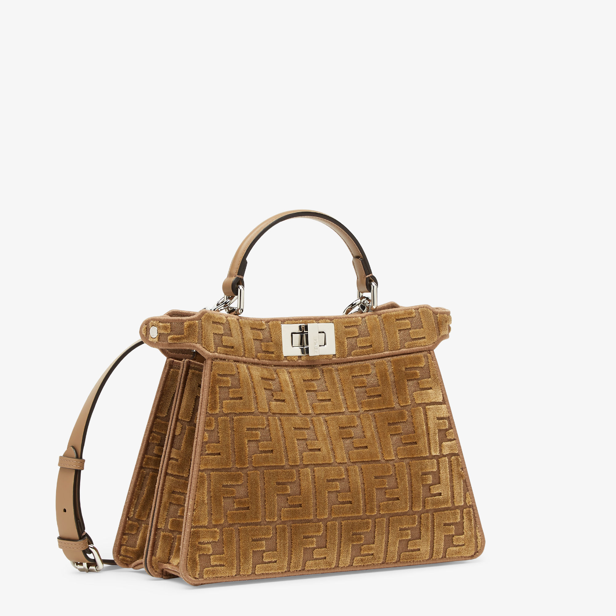 Peekaboo ISeeU Small Fabric Beige | Fendi Peekaboo ISeeU Small Fabric Beige | Fendi