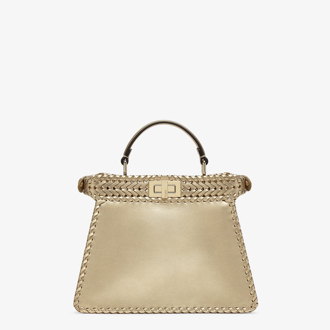 Peekaboo ISeeU Small Leather Gold - Image 3/5